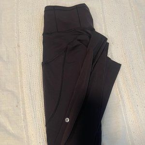 Lululemon Fast and Free High Rise Legging (8) - Black